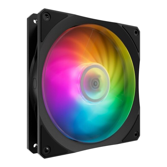 Cooler Master Mobius 140P 140mm ARGB Kabinettvifte med PWM og 76.5 CFM Luftstrøm