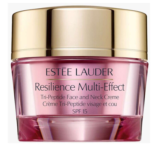 Estée Lauder Resilience Multi-Effect Tri-Peptide Ansikts- og Nakkekrem SPF 15 50 ml for Normal og Kombinert Hud