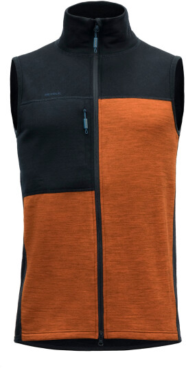 Devold Nibba Pro Merino Vest Herre Ink/Flame XL
