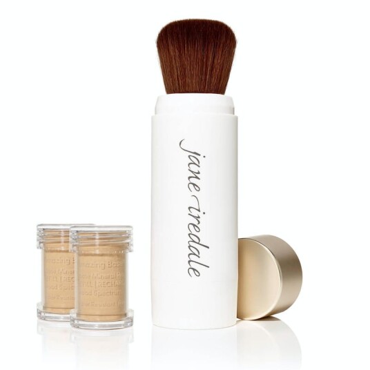Jane Iredale Amazing Base Refillable Brush Warm Sienna 5 g Pudder Jane Iredale Amazing Base Refillable Brush Warm Sienna 5 g Pudder