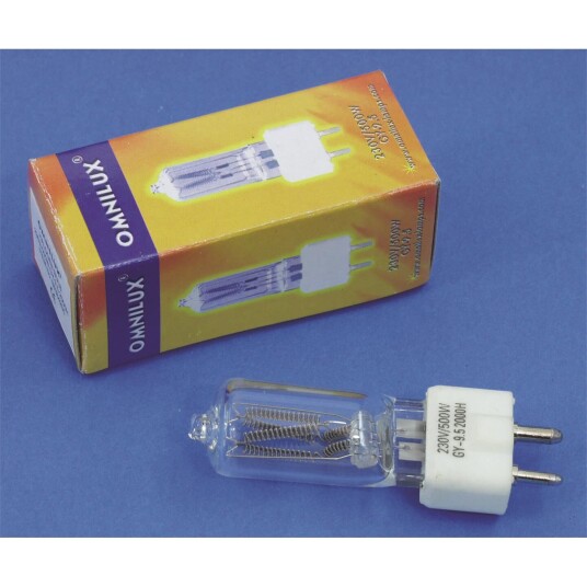 Omnilux 230v/500w Gy-9.5 2000h 2900k Omnilux 230v/500w Gy-9.5 2000h 2900k