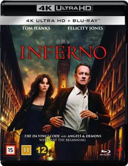 Inferno 4k Ultra Hd + BluRay Inferno 4k Ultra Hd + BluRay