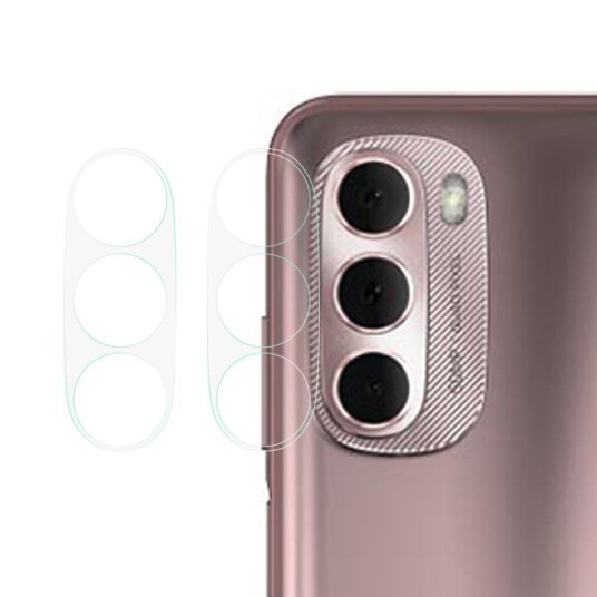 INCOVER Motorola Moto G Stylus (2022) Kameralinse Beskyttelsesglass - Gjennomsiktig (2 stk.)
