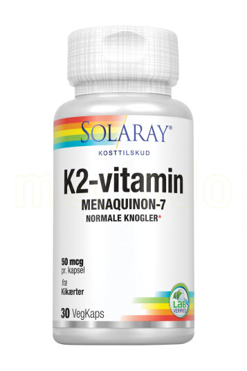 Solaray K2-vitamin 30 Kapslar Solaray K2-vitamin 30 Kapslar