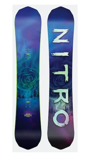 Nitro Snowboard - 150 Beauty Svart Female L Nitro Snowboard - 150 Beauty Svart Female L