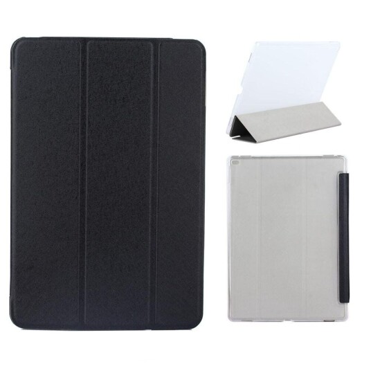 INCOVER iPad Pro 12.9" Smart Tri-fold Skinn Etui Svart