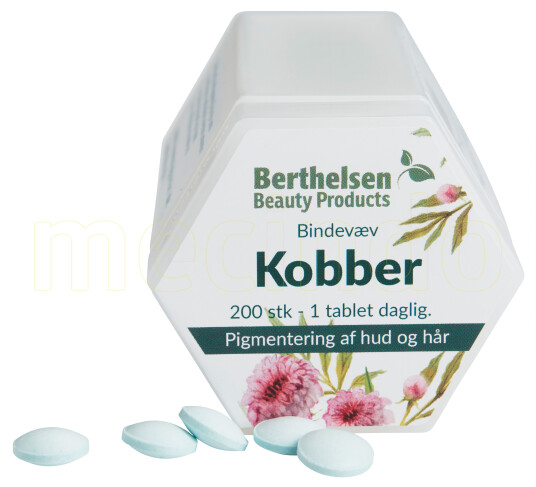 Berthelsen Kobber 2 mg 200 Tabletter Berthelsen Kobber 2 mg 200 Tabletter