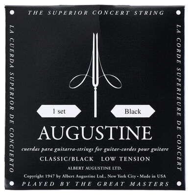 Augustine Concert Svart Saitensatz für Konzertgitarre Augustine Concert Svart Saitensatz für Konzertgitarre
