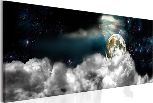 Bilde Moon In The Clouds 120x40 Artgeist sp. z o. o.