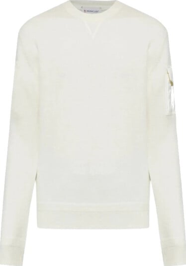 Moncler Herre Gensere & Hettegensere Hvit M,