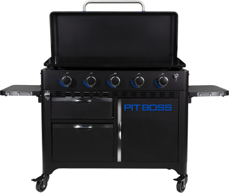 Pit Boss Ultimate Plancha: 5 Burner With Cart Plancha Og Stekeplater