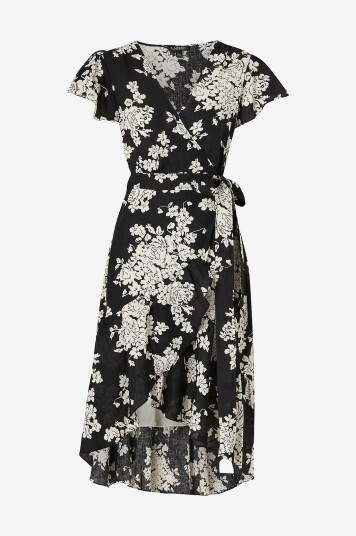 Ralph Lauren Lauren Kjole i lin Day Dress Flerfarget