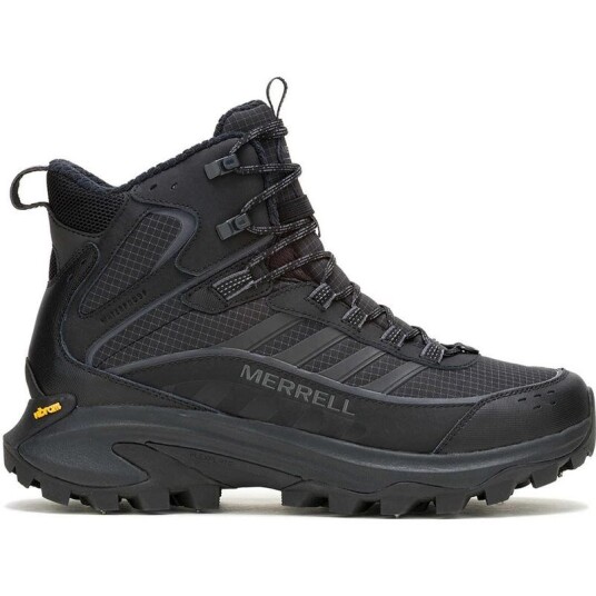 Merrell Moab Speed 2 ThermoMid Wp Spike Men Triple Black Triple Black 42 Merrell Moab Speed 2 ThermoMid Wp Spike Men Triple Black Triple Black 42