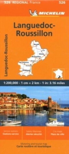 Languedoc-Roussillon - Michelin Regional Map 526 Languedoc-Roussillon - Michelin Regional Map 526