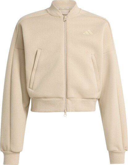 Adidas Performance Cardigan JG FI 3S FZ Khathr/Crli Adidas Performance 15 år (170) Cardigan Beige