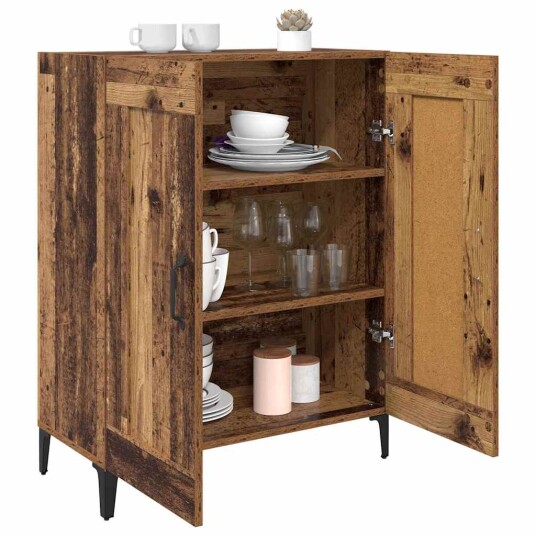 Serviesskap Gamle tre 69,5 x 34 x 90 cm Konstruert tre