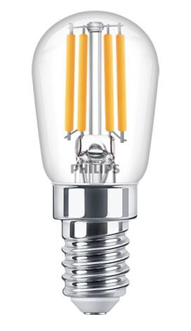 Philips Classic Led-Lyspære Form: S26 E14 2.5 W Ekvivalent 25 Klasse F Varmt Hvitt Lys 2700 K Philips Classic Led-Lyspære Form: S26 E14 2.5 W Ekvivalent 25 Klasse F Varmt Hvitt Lys 2700 K
