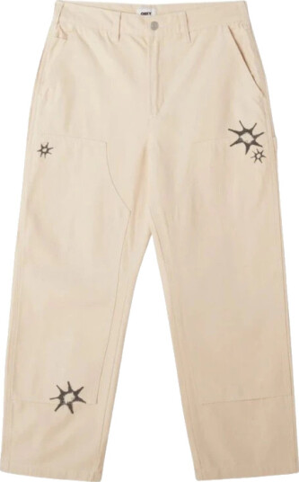 Obey Dame Bukser Beige W30, Obey Dame Bukser Beige W30,