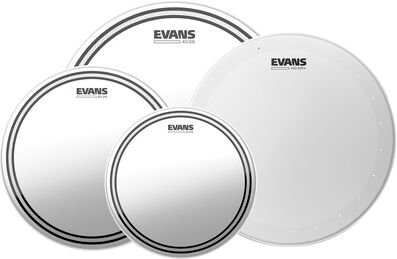 Evans EC2S+ HDD Snare Pack Rock Evans EC2S+ HDD Snare Pack Rock