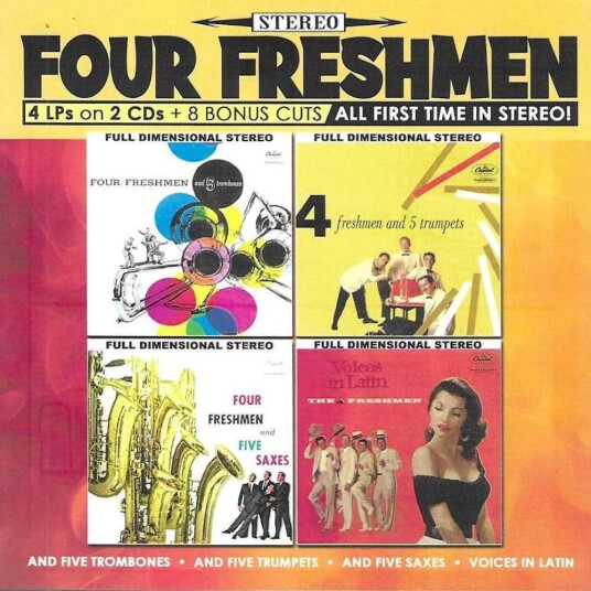 The Four Freshmen Five Trombones / 5 Trumpets / 5 Saxes / Voices In CD