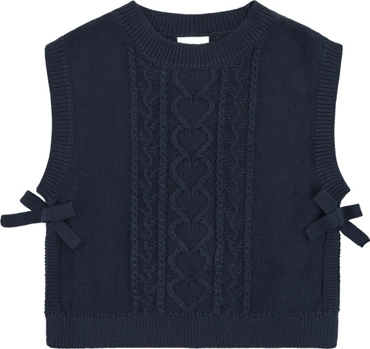 En Fant Slipover Knit Navy 98