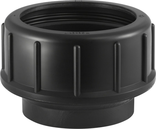 40 mm Skrutilkobling komplett svart PEH Geberit