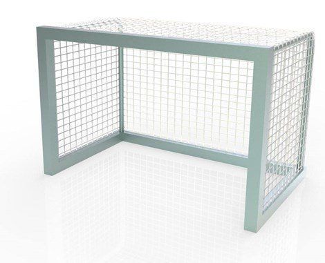 Skoleplassmål 120x80cm 4mm knuteløst PP 4,5cm masker hvit Skoleplassmål 120x80cm 4mm knuteløst PP 4,5cm masker hvit