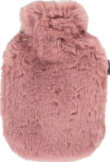 Fashy varmeflaske rosa pels 2 L