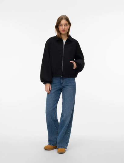 Vero Moda Vmmaddie Short Jacket Boo   Black   S