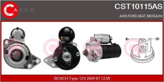 Starter CASCO CST10115AS
