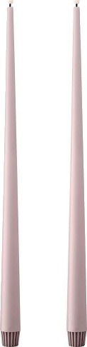 Ester & Erik LED kronelys 40 cm rosa 2 pk