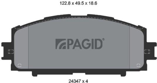 PAGID T1601N Bremseklosser PAGID T1601N Bremseklosser