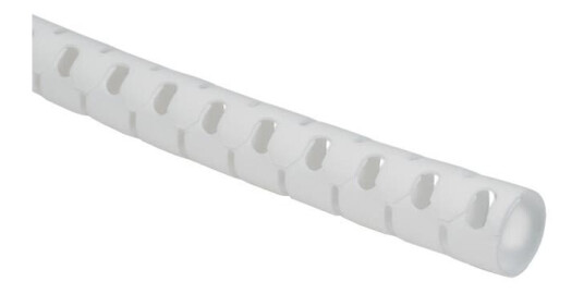 Hellermann Tyton HWPP20 Kabelspiral hvit 25 m Ø18 21 mm Installasjonsmaterial