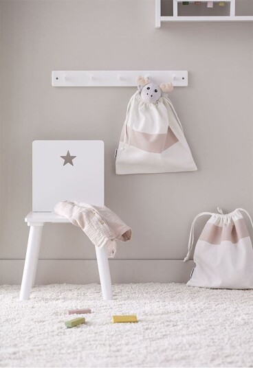 Kids Concept Barnestol Hvit Star