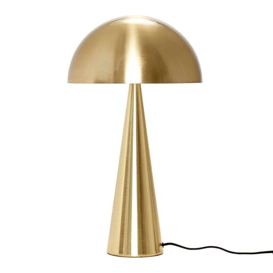 Hübsch Mush Bordlampe Large Brass Hübsch Mush Bordlampe Large Brass