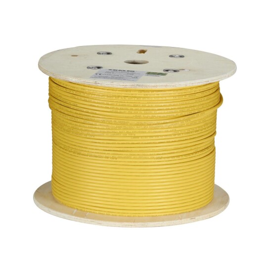 BLACK BOX GIGATRUE CAT6A STRD SHLD PVC BLACK BOX GIGATRUE CAT6A STRD SHLD PVC