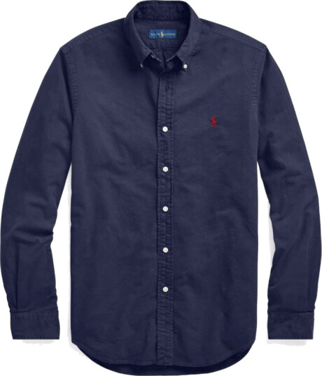 Polo Ralph Lauren Tilpasset passform Oxford -skjorte Blå S