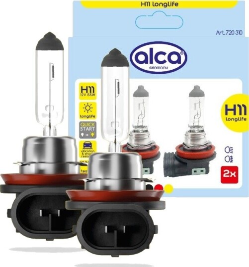 Lyspære, fjernlys ALCA 720310