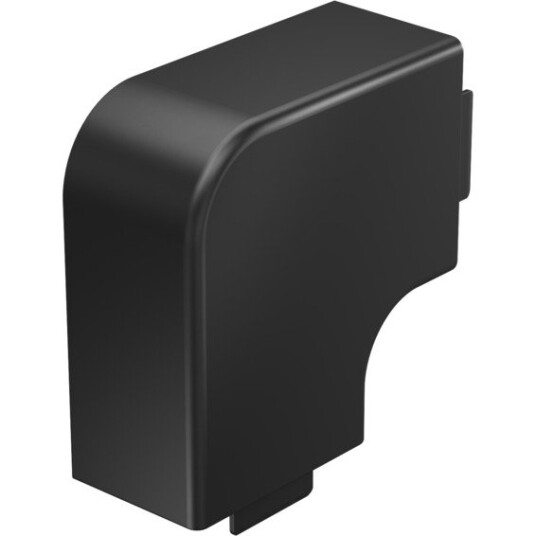 OBO BETTERMANN Flatvinkel For Kanal WDK40060SW Sort