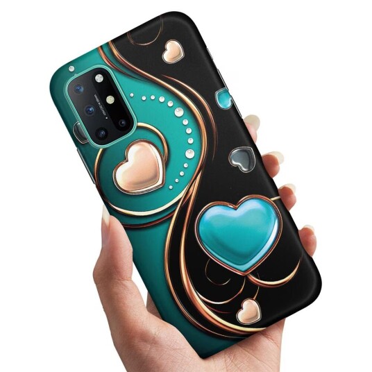 OnePlus 8T - Deksel/Mobildeksel Hjerter