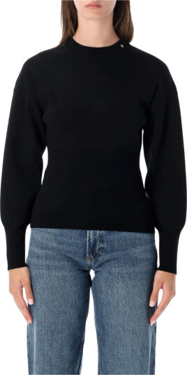 Anine Bing Dame Strikkevarer Svart S,