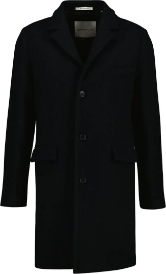 Gant Classic Wool Coat BLACK XL
