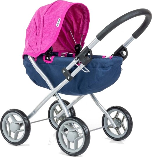Milly Mally Dori Dukkevogn for Dukker Opptil 40 cm Marineblå Milly Mally Dori Dukkevogn for Dukker Opptil 40 cm Marineblå