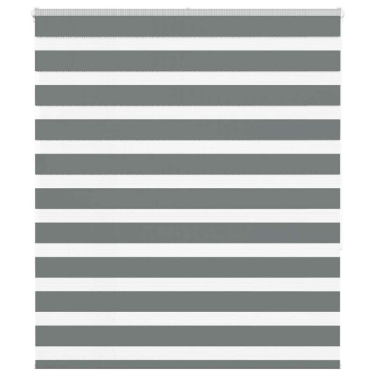 Sebragardin mørkegrå 130x150 cm stoff bredde 125,9 polyester