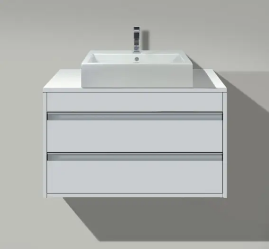 Duravit Ketho Servantskap m/2 skuffer 800x496 mm Hvit Matt.