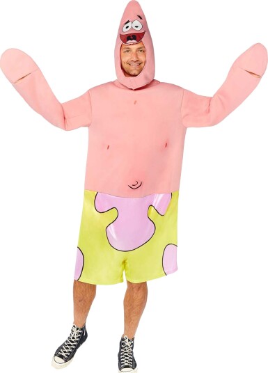 Svampbob Firkant Patrick Stjerne Kostyme - Medium