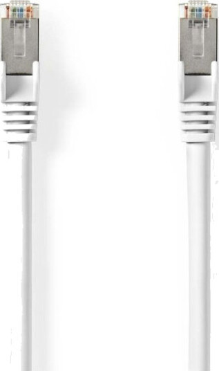 Nedis Cat 8.1 S/FTP Nettverkskabel 10m Hvit - Dobbeltskjermet Nedis Cat 8.1 S/FTP Nettverkskabel 10m Hvit - Dobbeltskjermet