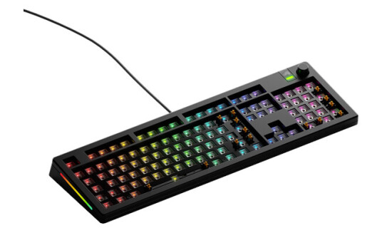 Glorious GMMK 3 Gamingtastatur 100% Full størrelse mekanisk RGB Svart