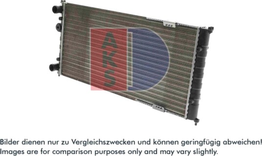 AKS DASIS 040015N Radiator motorkjøling