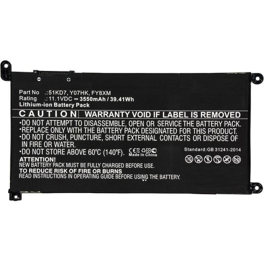 CoreParts Laptop Battery for DELL (MBXDE-BA0194)